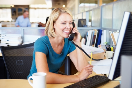 Employee Working Through Lunch